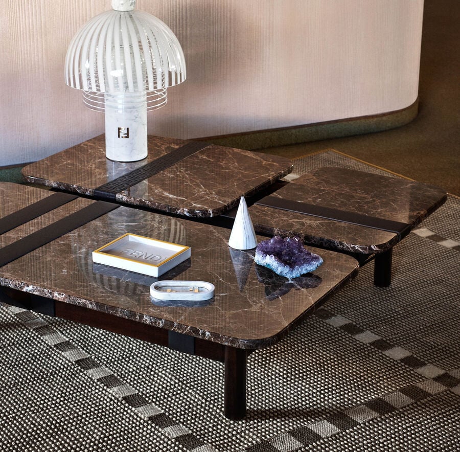 Ribbon coffee table