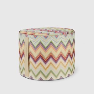 Agadir cylindrical pouffe 40×30 cm (Multicoloured)