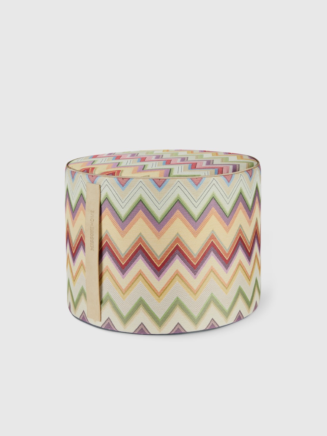 Agadir cylindrical pouffe 40x30 cm (Multicoloured)