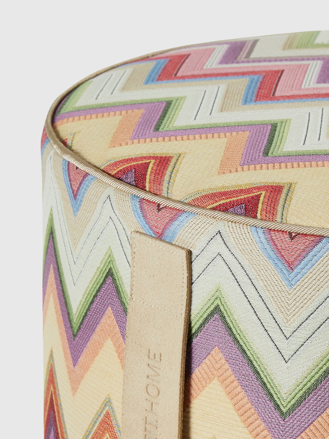 Agadir cylindrical pouffe 40x30 cm (Multicoloured)