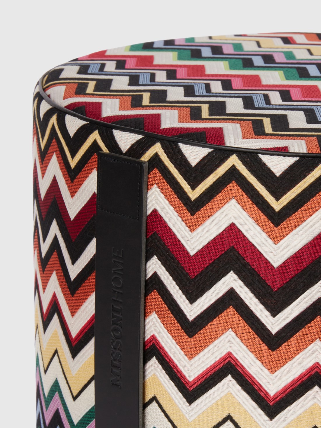 Belfast cylindrical pouffe 40x30 cm (Multicoloured)