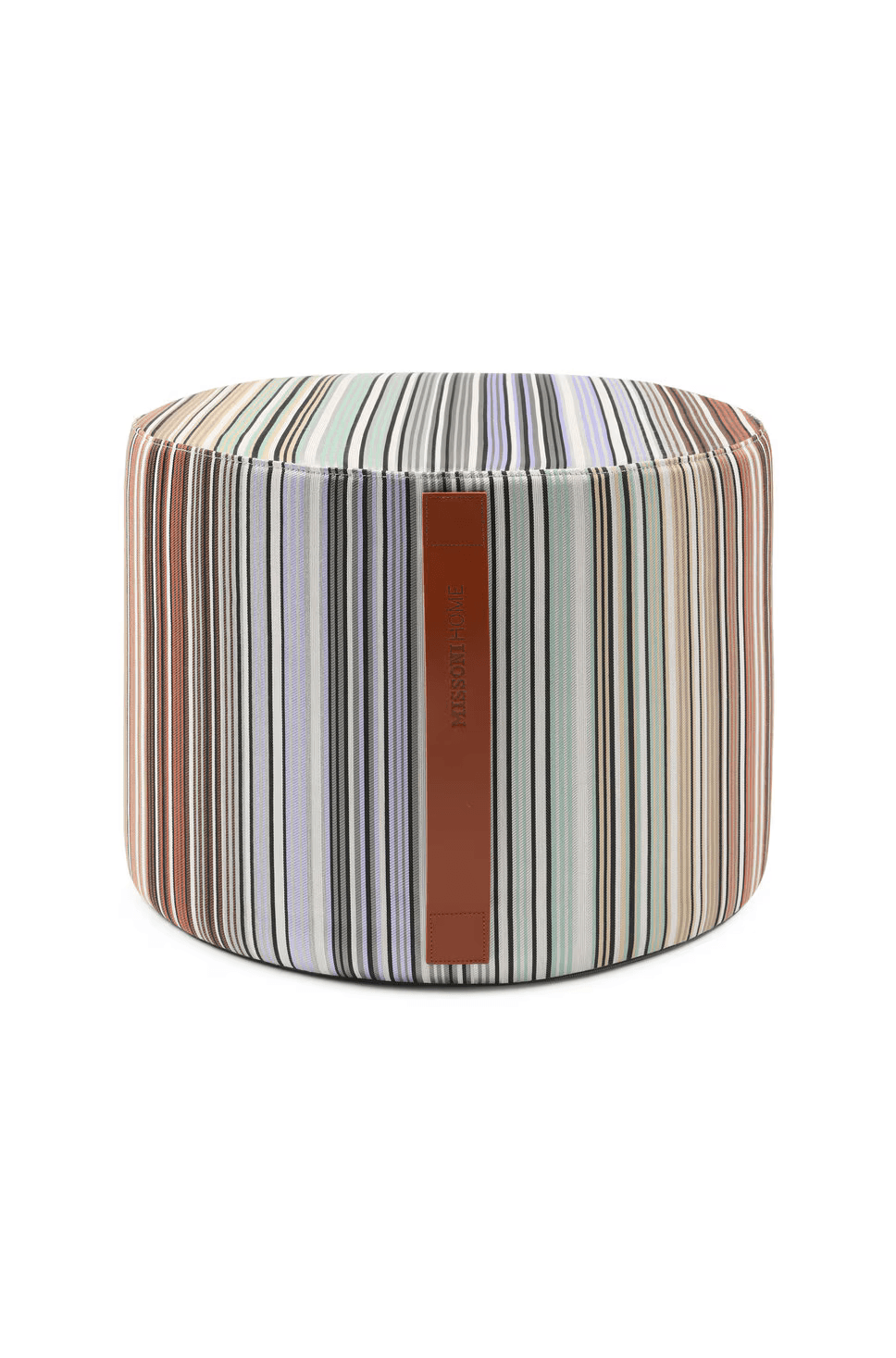 Brighton cylindrical pouffe 40x30 cm (Multicoloured)