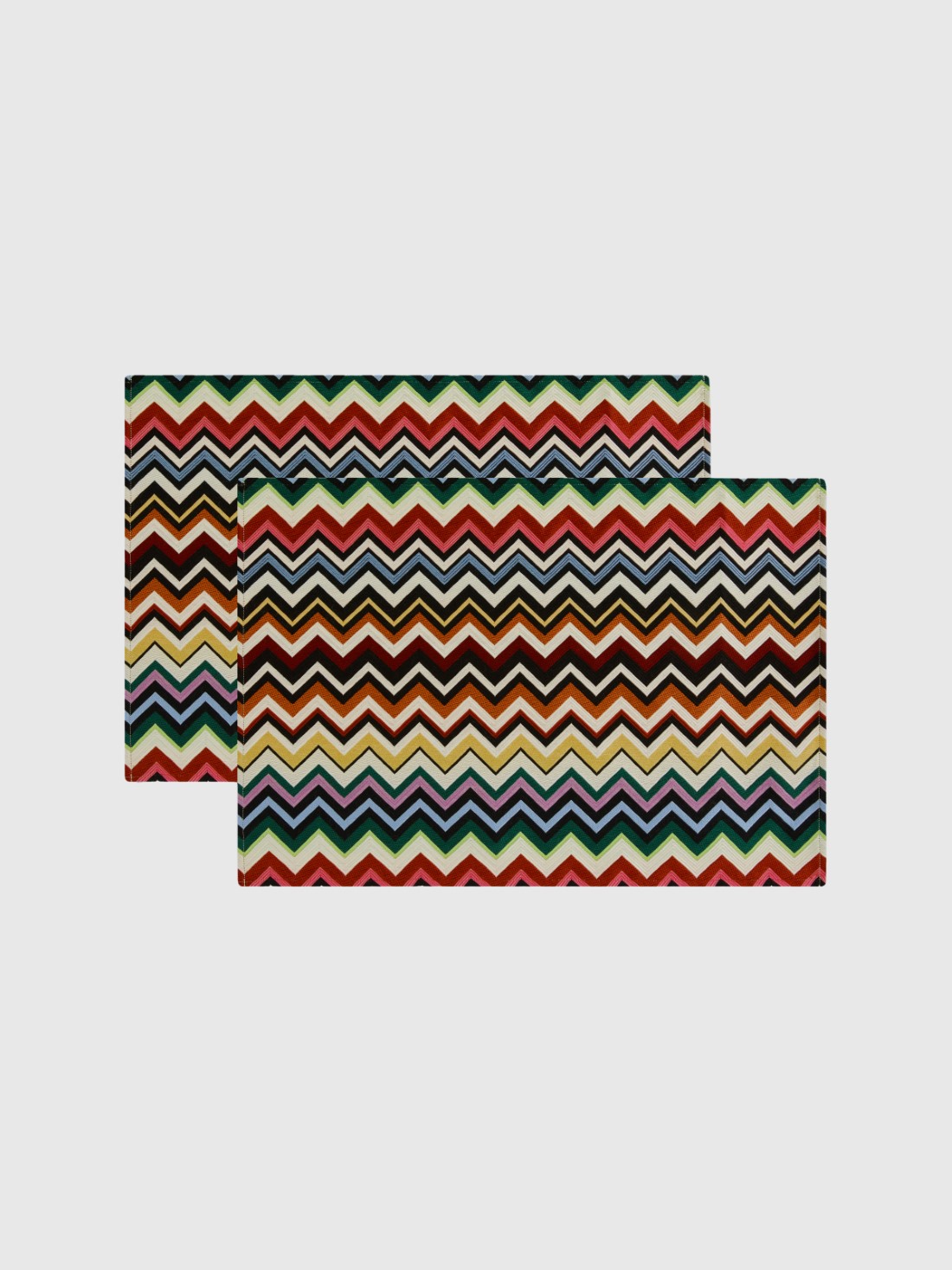 Pair of Belfast placemats 38x52 cm (Multicoloured)