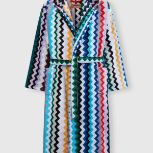 Carlie Hooded Bathrobe (Multicoloured)