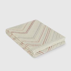 Catullo 130x190 cm wool and cashmere blanket (White)