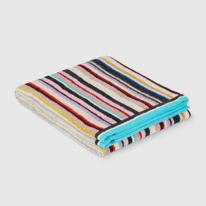 Chandler 100x180 cm terry beach towel with lurex (Multicoloured)