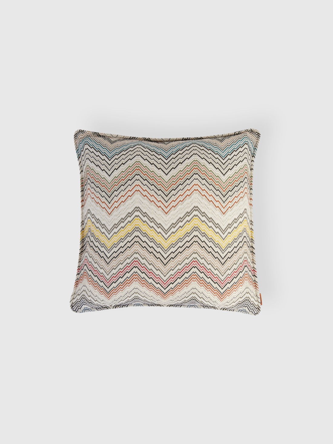 Milano 40x40 cm cushion with knitted effect (White)