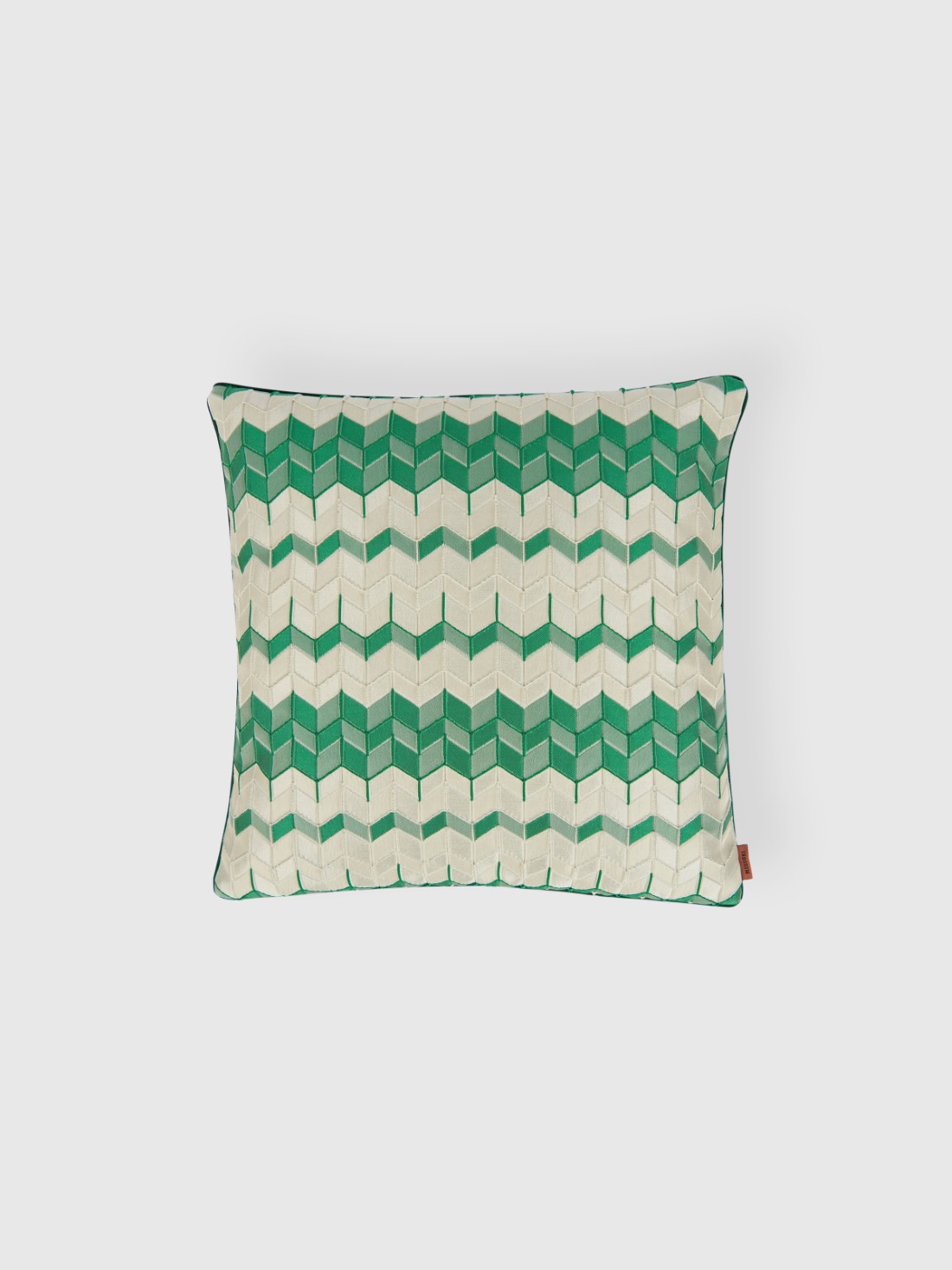 Tread 40x40 cm chevron 3D effect cushion (Multicoloured)