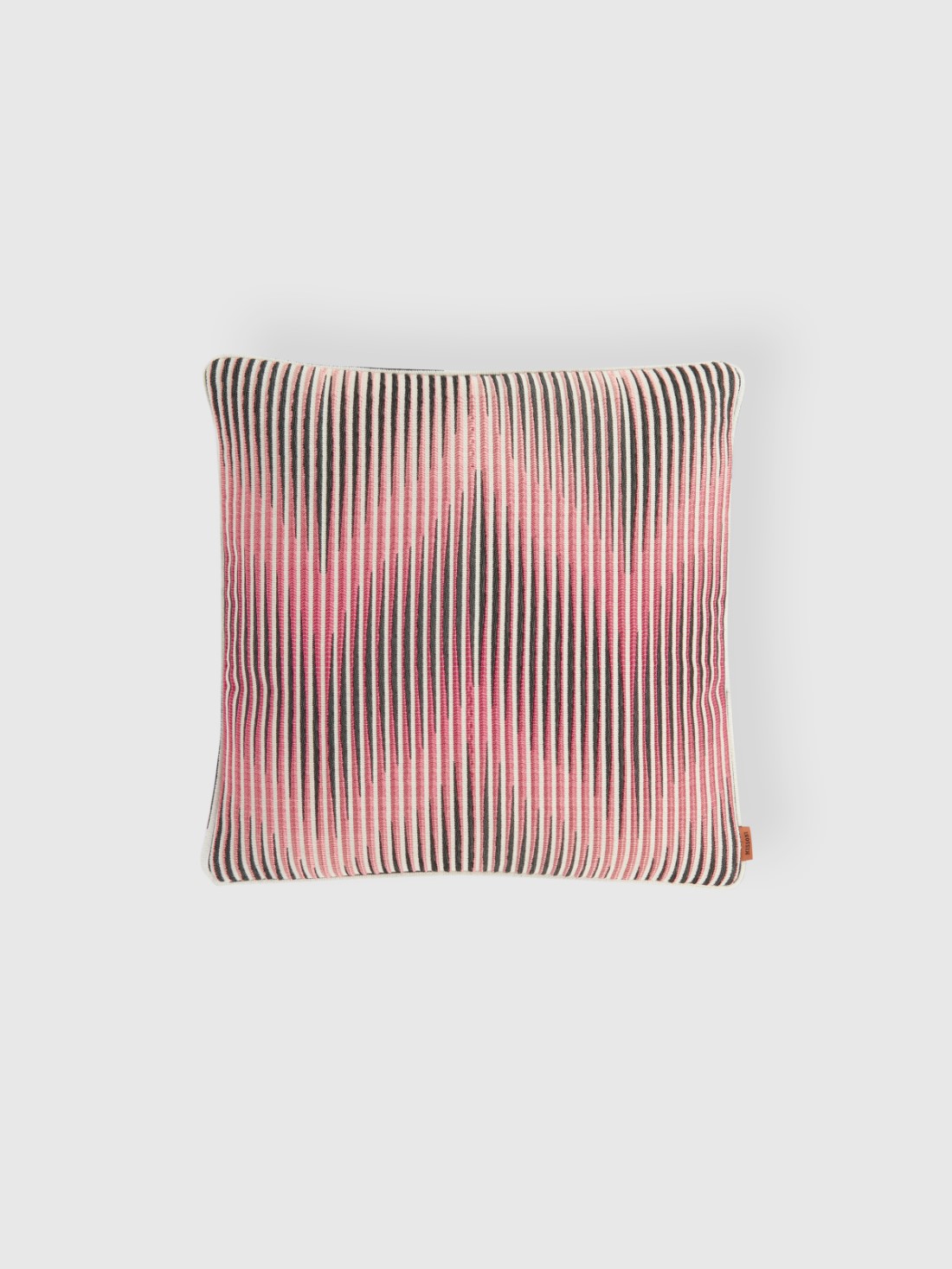 Ande 40x40 cm cushion with faded chevron (Multicoloured)