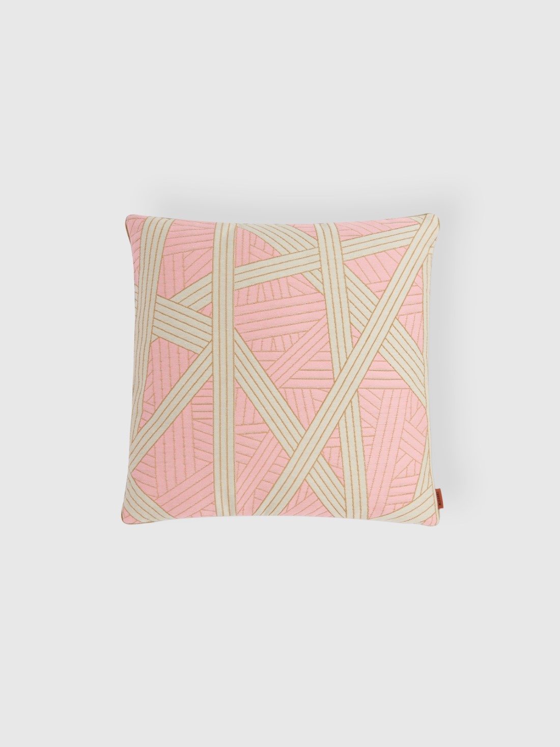 Nastri cushion 40x40 cm with stitching (Pink)