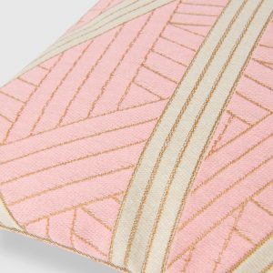 Nastri cushion 40x40 cm with stitching (Pink)