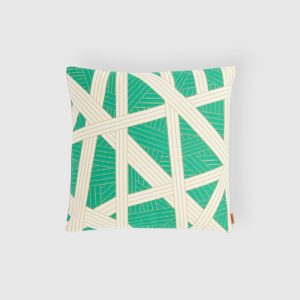 Nastri cushion 40x40 cm with stitching (Multicoloured)