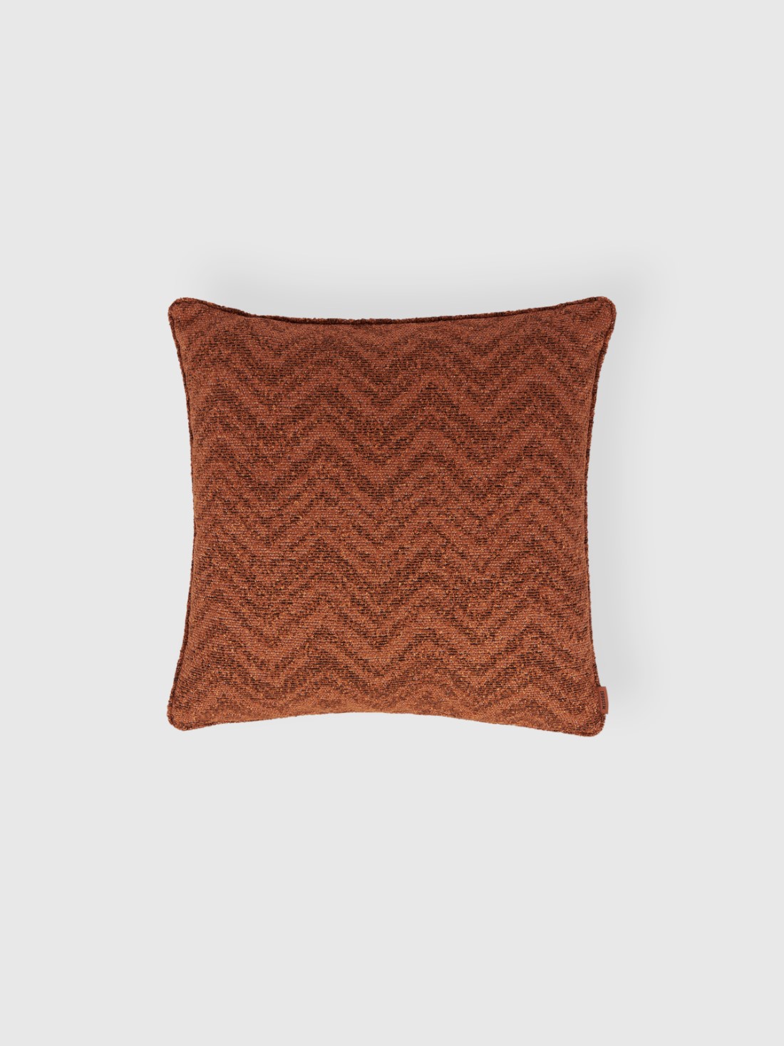 Columbia 40x40 cm chevron bouclé cushion (Multicoloured)