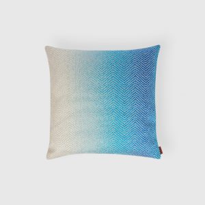 Scia 40x40 cm dégradé jacquard cushion (Multicoloured)