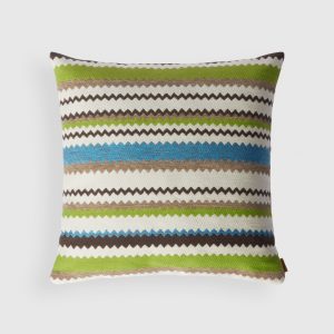 Cancun outdoor cushion 40x40 cm (Turquoise Multicoloured)