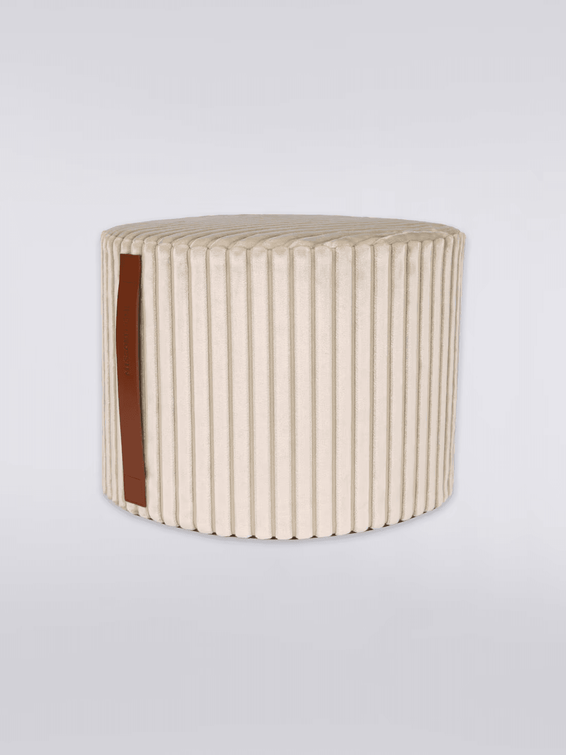 Coomba Cylinder Pouf 40X30 (White)