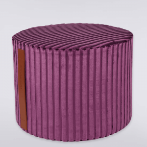 Coomba Cylinder Pouf 40X30 (Purple)