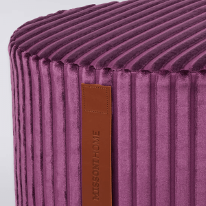 Coomba Cylinder Pouf 40X30 (Purple)