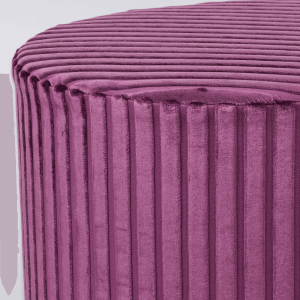 Coomba Cylinder Pouf 40X30 (Purple)