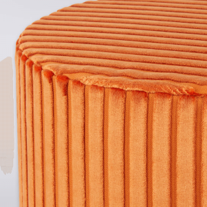 Coomba Cylinder Pouf 40X30 (Orange)