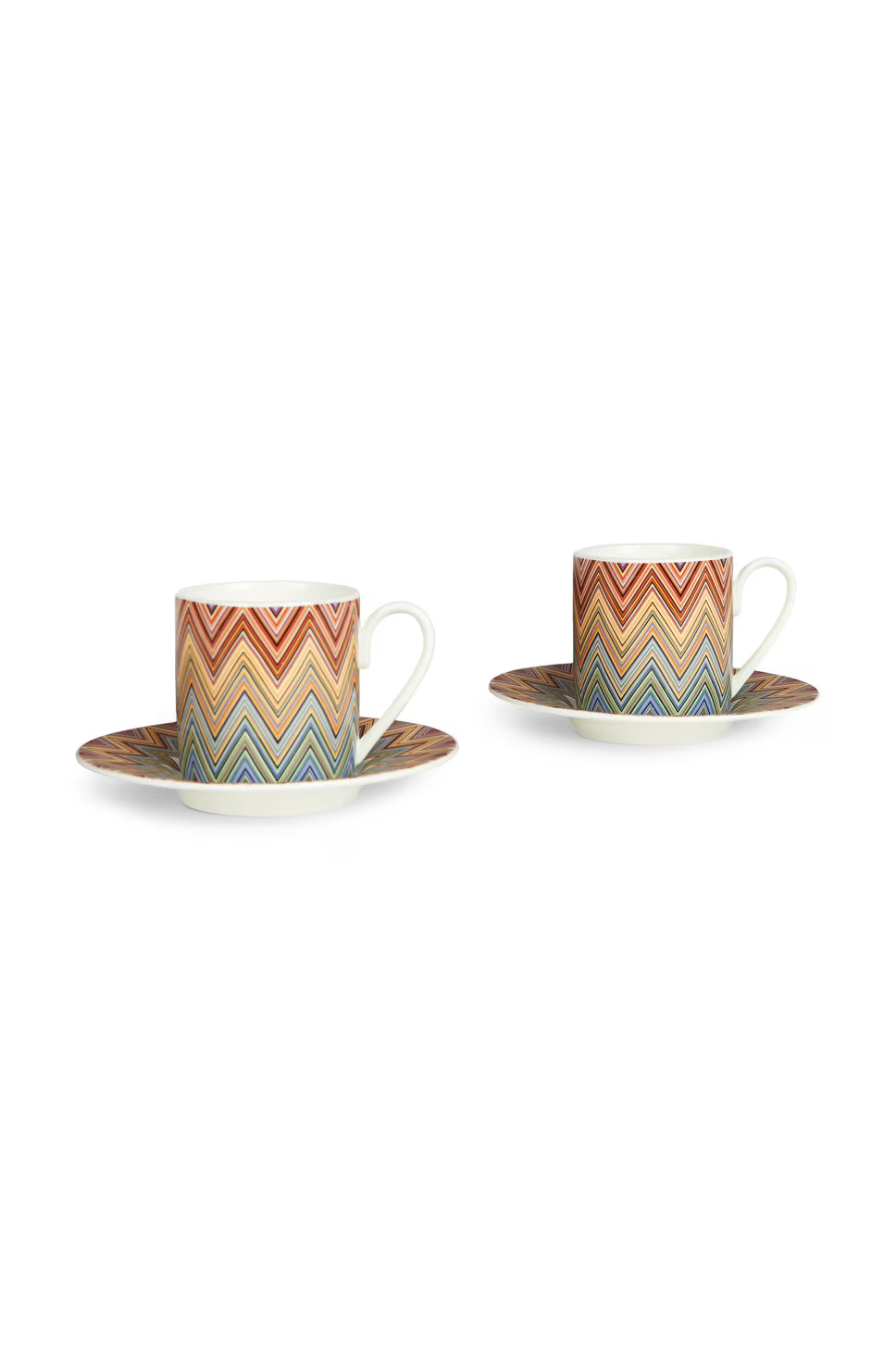 Jarris Set of 2 coffee cups & saucers (Red)