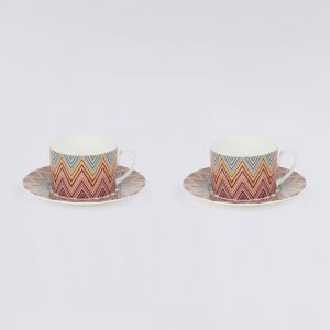 Jarris 2-teacup set (Red)