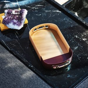 Fendi o'lock oval Tray