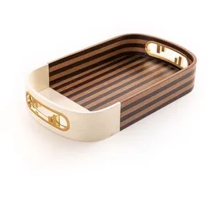 Fendi o'lock oval Tray