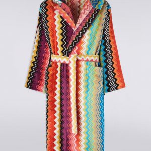 Giacomo Hooded Bathrobe (Multicoloured)