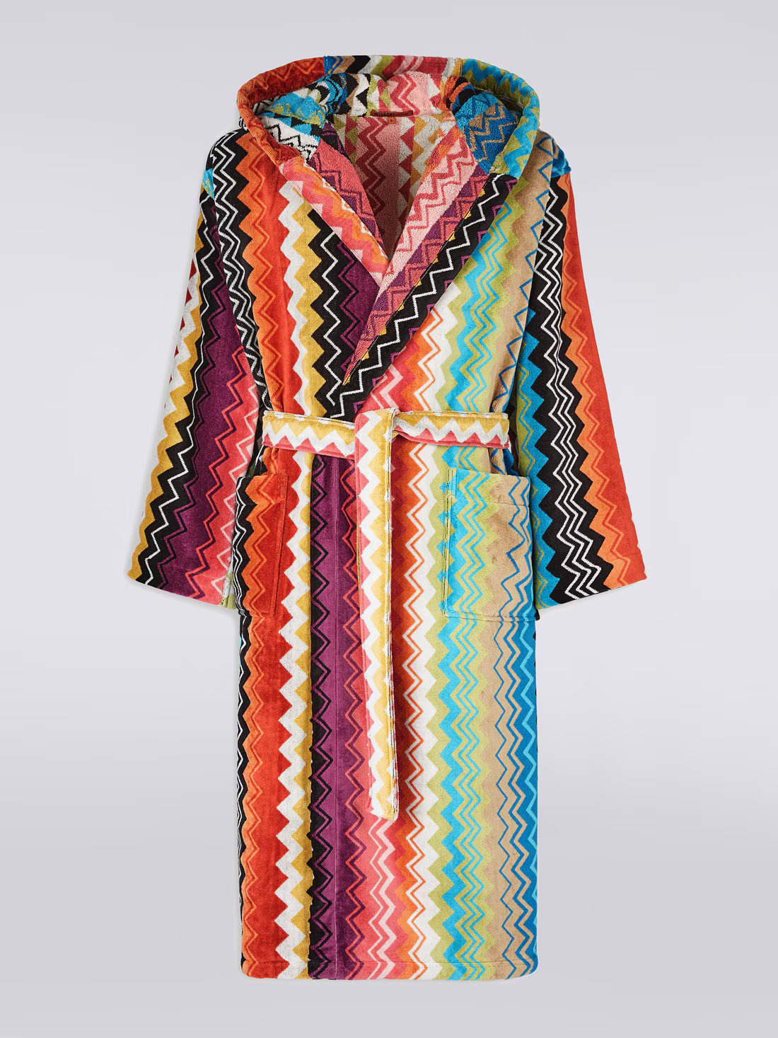 Giacomo Hooded Bathrobe (Multicoloured)