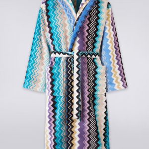 Giacomo Hooded Bathrobe (Multicoloured)