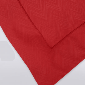 Jo double sheet set with cotton pillowcases (Red)