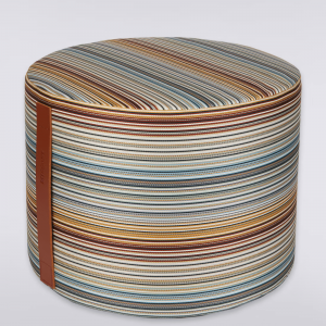 Jenkins Cylinder Pouf 40X30 (Multicoloured)