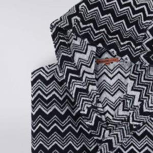 Keith Hooded Bathrobe (Multicoloured)