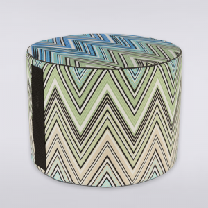 Kew_Outdoor Cylinder Pouf 40X30 (Blue)