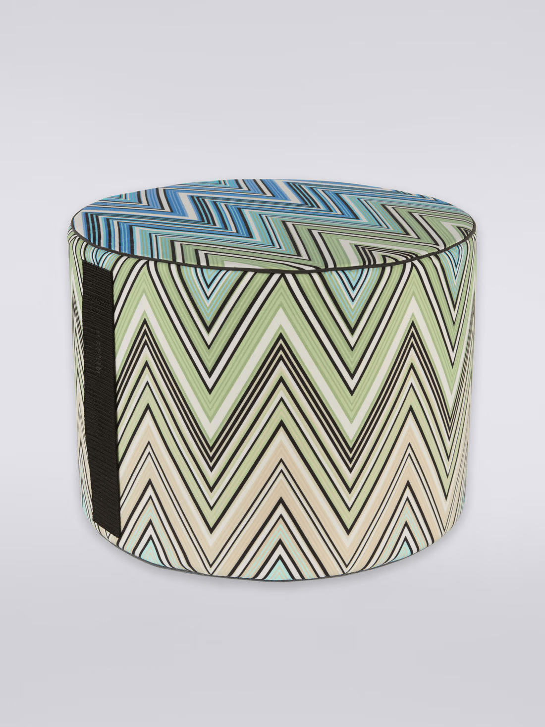 Kew_Outdoor Cylinder Pouf 40X30 (Blue)