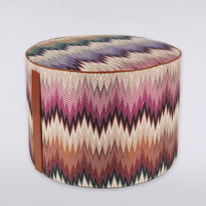 Phrae Cylinder Pouf 40X30 (Multicoloured)