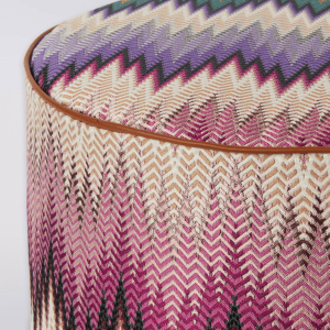 Phrae Cylinder Pouf 40X30 (Multicoloured)