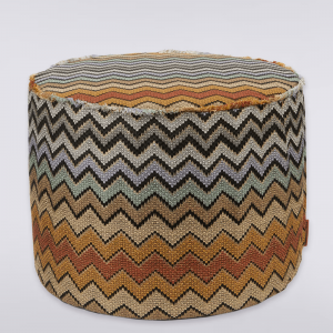 Westmeath Cylinder Pouf 40X30 (Multicoloured)