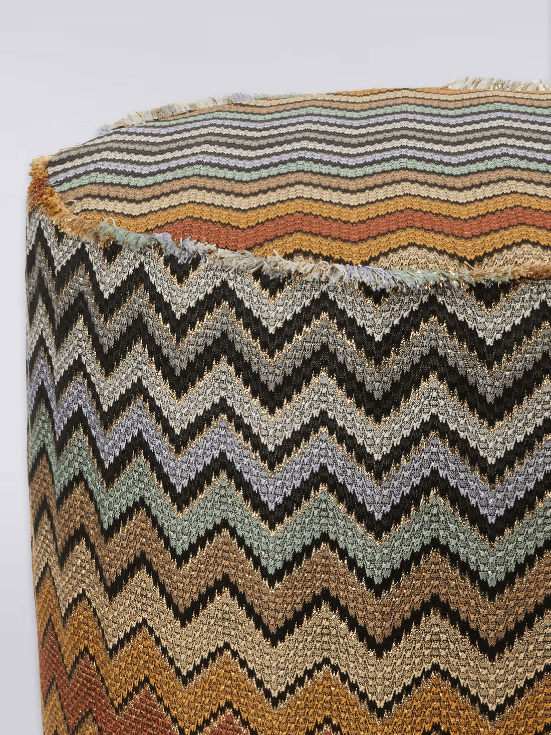 Westmeath Cylinder Pouf 40X30 (Multicoloured)