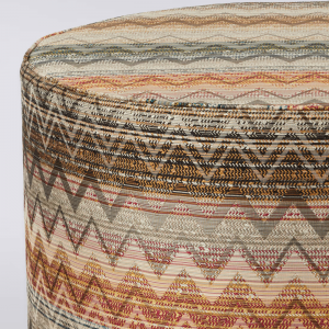 Yate Cylinder Pouf 40X30 (Multicoloured)