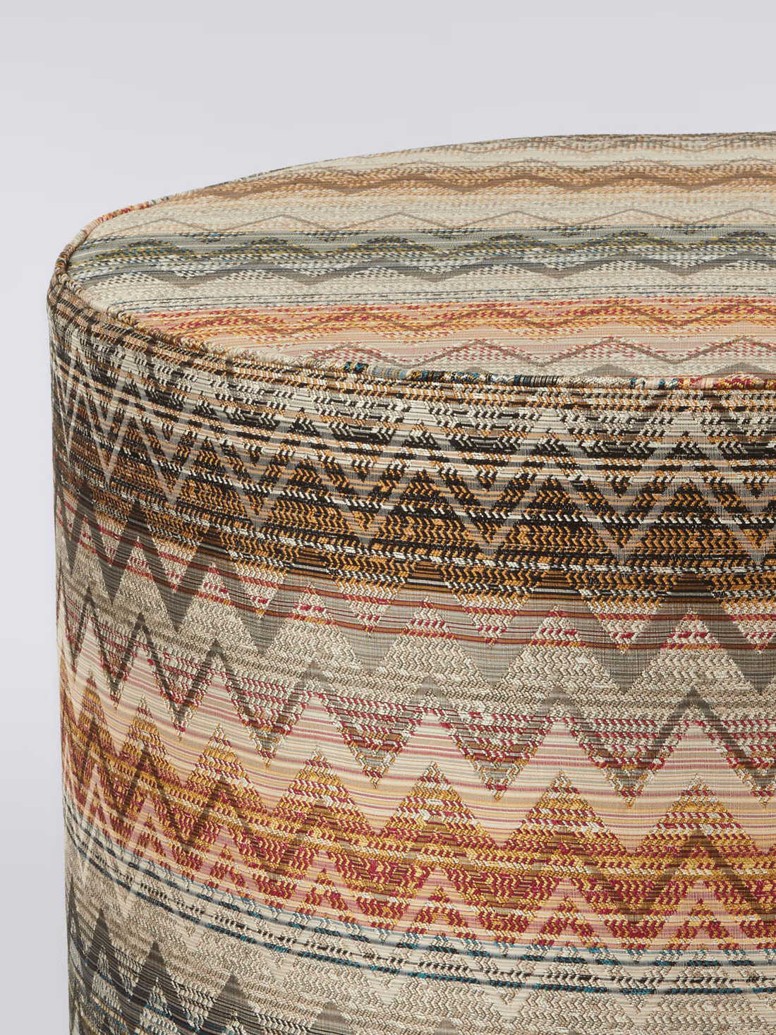 Yate Cylinder Pouf 40X30 (Multicoloured)