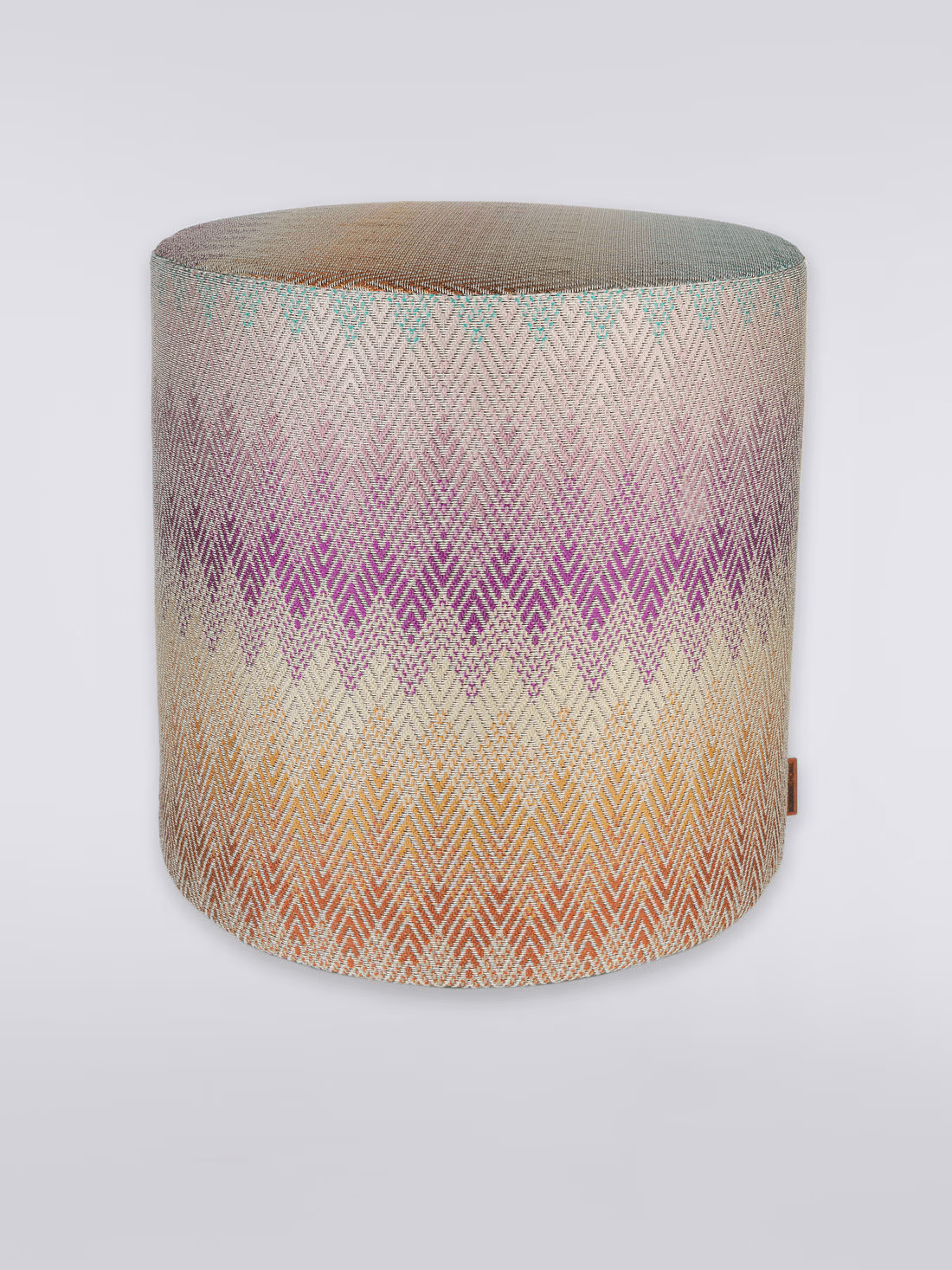 Yamagata Cylinder Pouf 45X45 (Multicoloured)