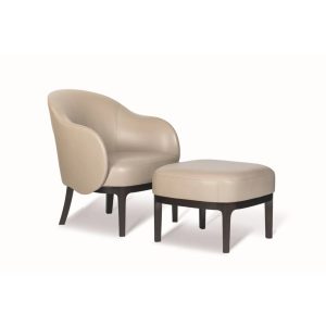 MARGOT Armchair and footrest